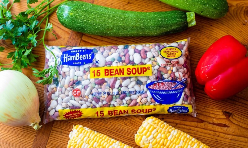 Summer veggie 15 bean soup 2 1