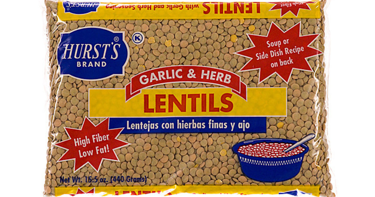 Hurst's® Garlic & Herb Lentils Hurst Beans