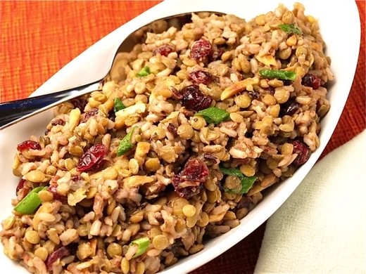 Lentil and Wild Rice Pilaf | Hurst Beans