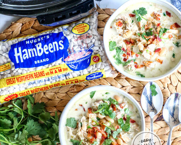Bacon Ranch White Chicken Chili-image