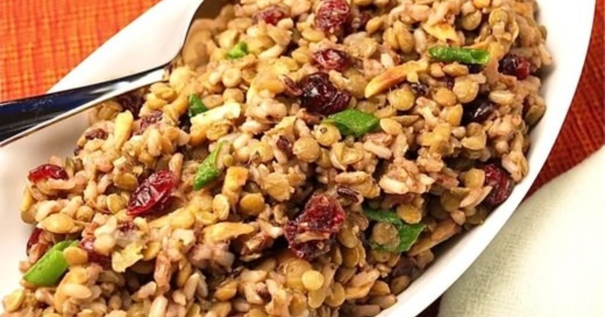 Lentil and Wild Rice Pilaf Hurst Beans