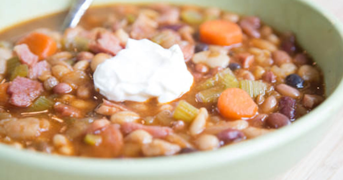 Sweet & Spicy Cajun Bean Soup Hurst Beans
