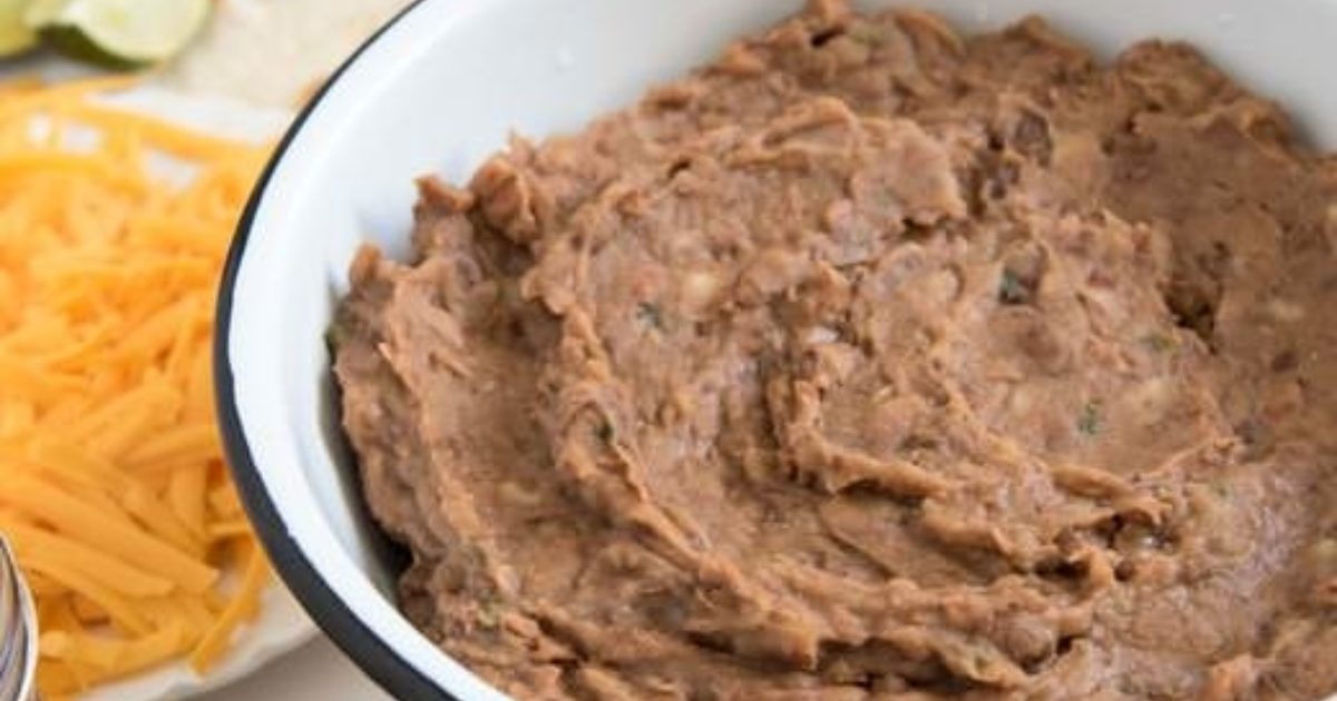 Slow Cooker Refried Beans Hurst Beans