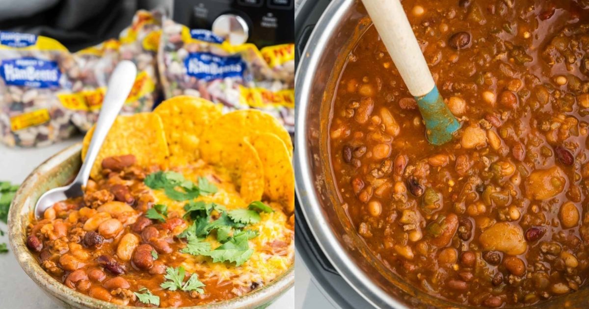 Instant Pot 15 Bean Salsa Chili Hurst Beans