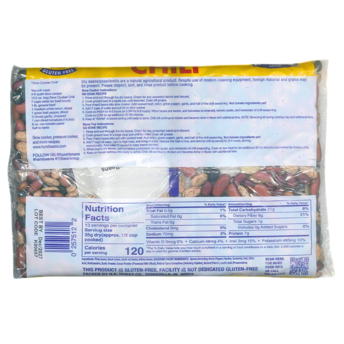 Slow Cooker Chili Transparent bg back web