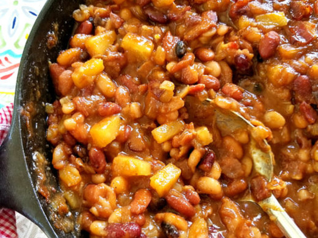 383 Pineapple Bacon Baked Beans 5 Pn