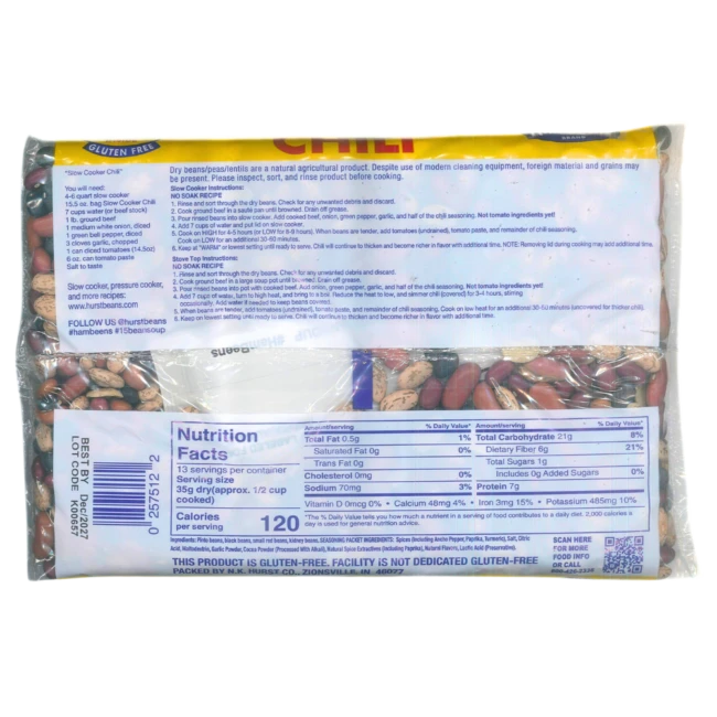 Slow Cooker Chili Transparent bg back web
