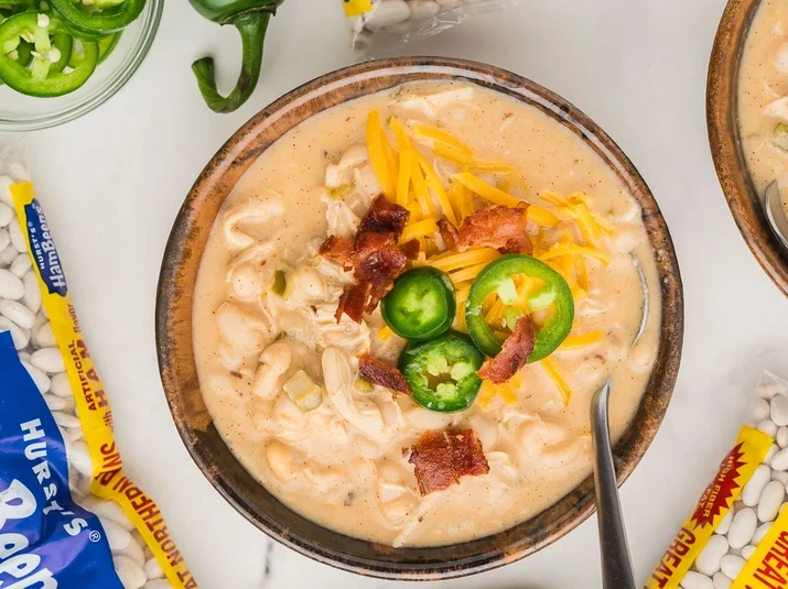 Jalapeño Popper White Chicken Chili