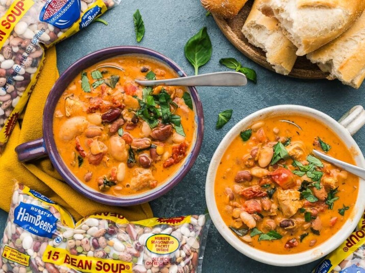 Marry Me Chicken 15 Bean Soup